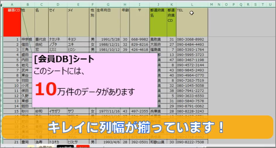 セルネッツ：【列幅調整】Excel 応答なしの原因と対策-プロが教える列幅調整